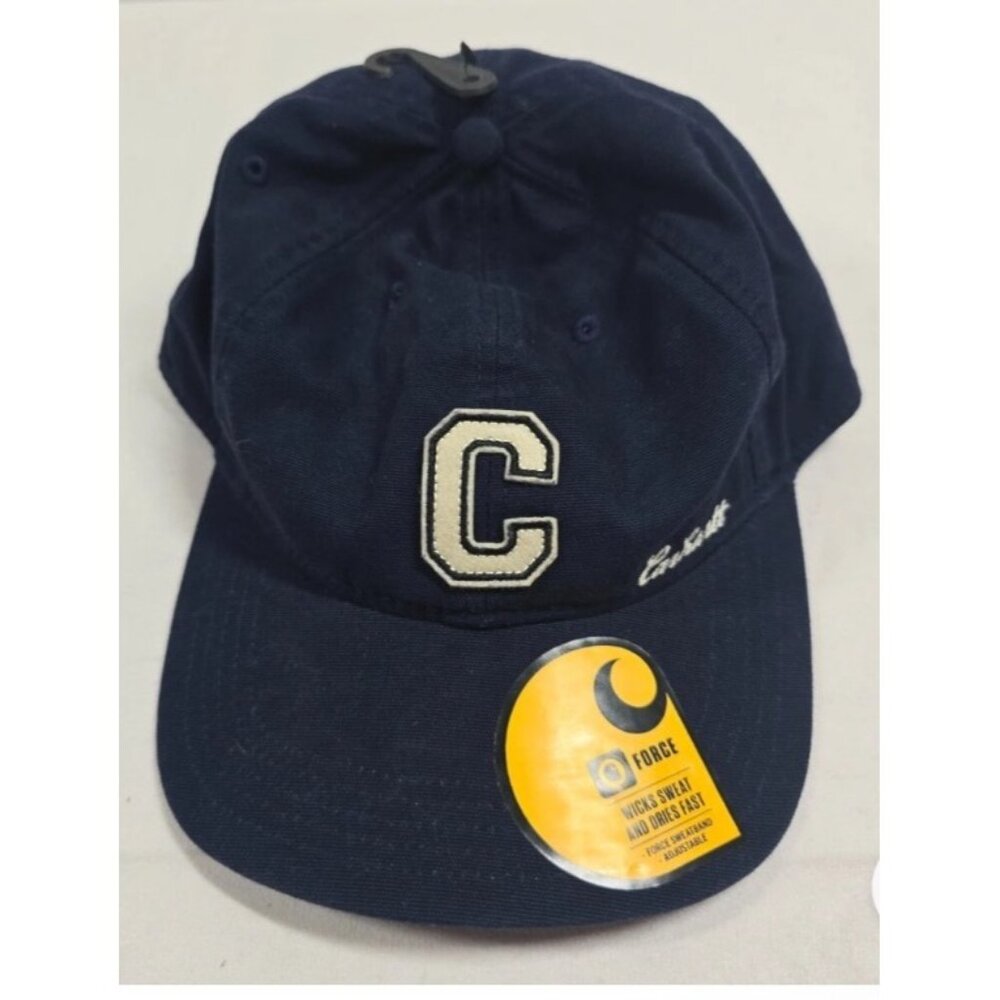 Carhartt Canvas Women’s Blue LOGO C Hat NWT - Picture 5 of 5